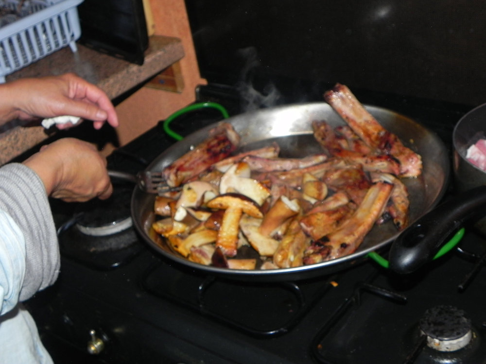 Agneau aux cèpes