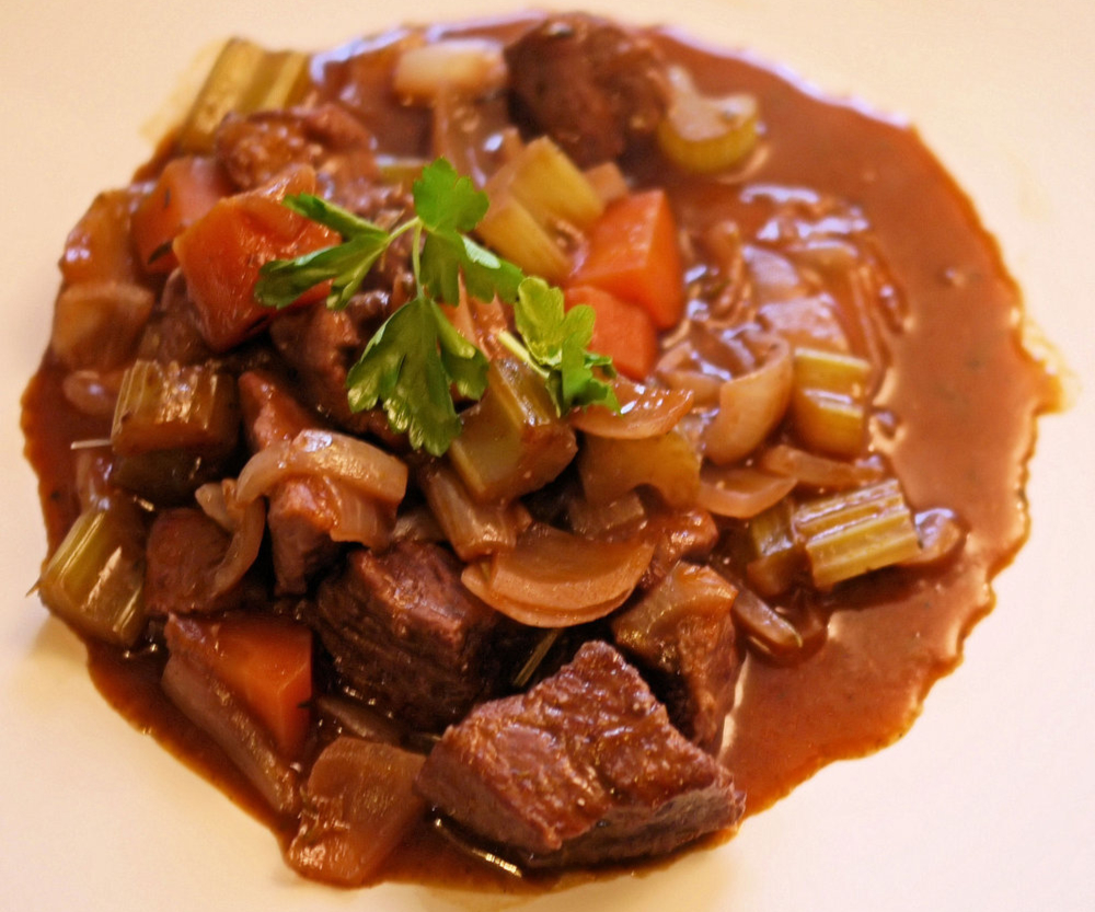 Agneau sauce bordelaise