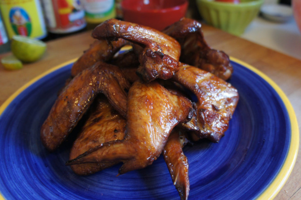 Ailes de poulet fumées