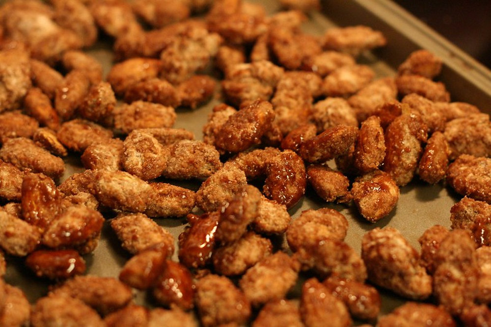 Amandes caramélisées