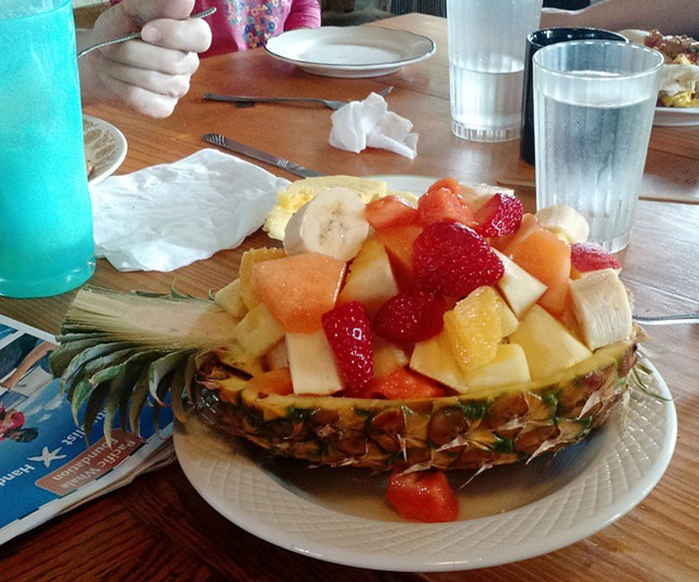 Ananas en gondole