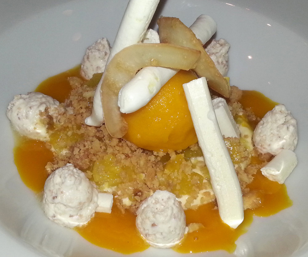 Pineapple zabaione