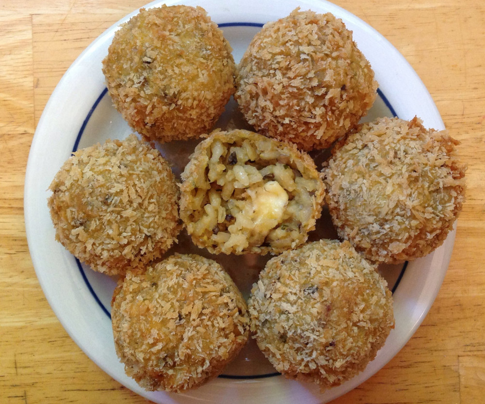Arancini al burro