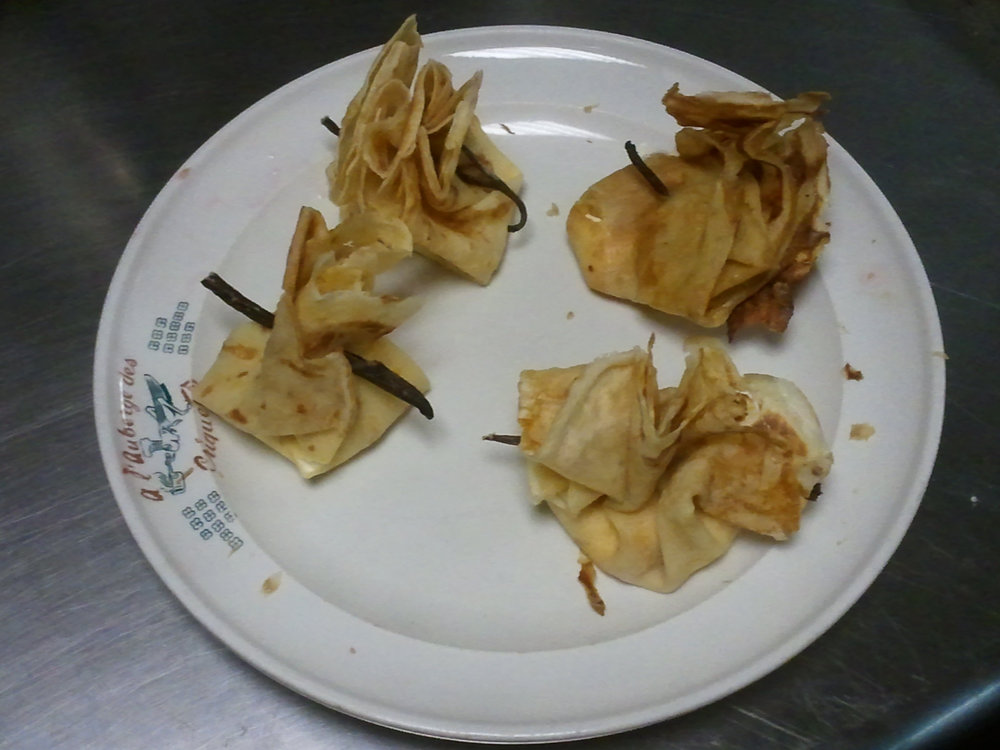 Aumônière de coquilles saint-jacques