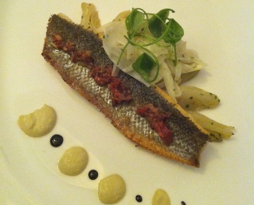 Filet de bar à l'unilatéral