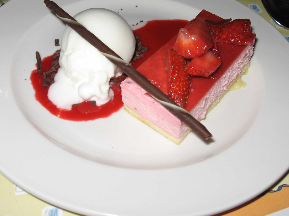 Bavarois aux fruits