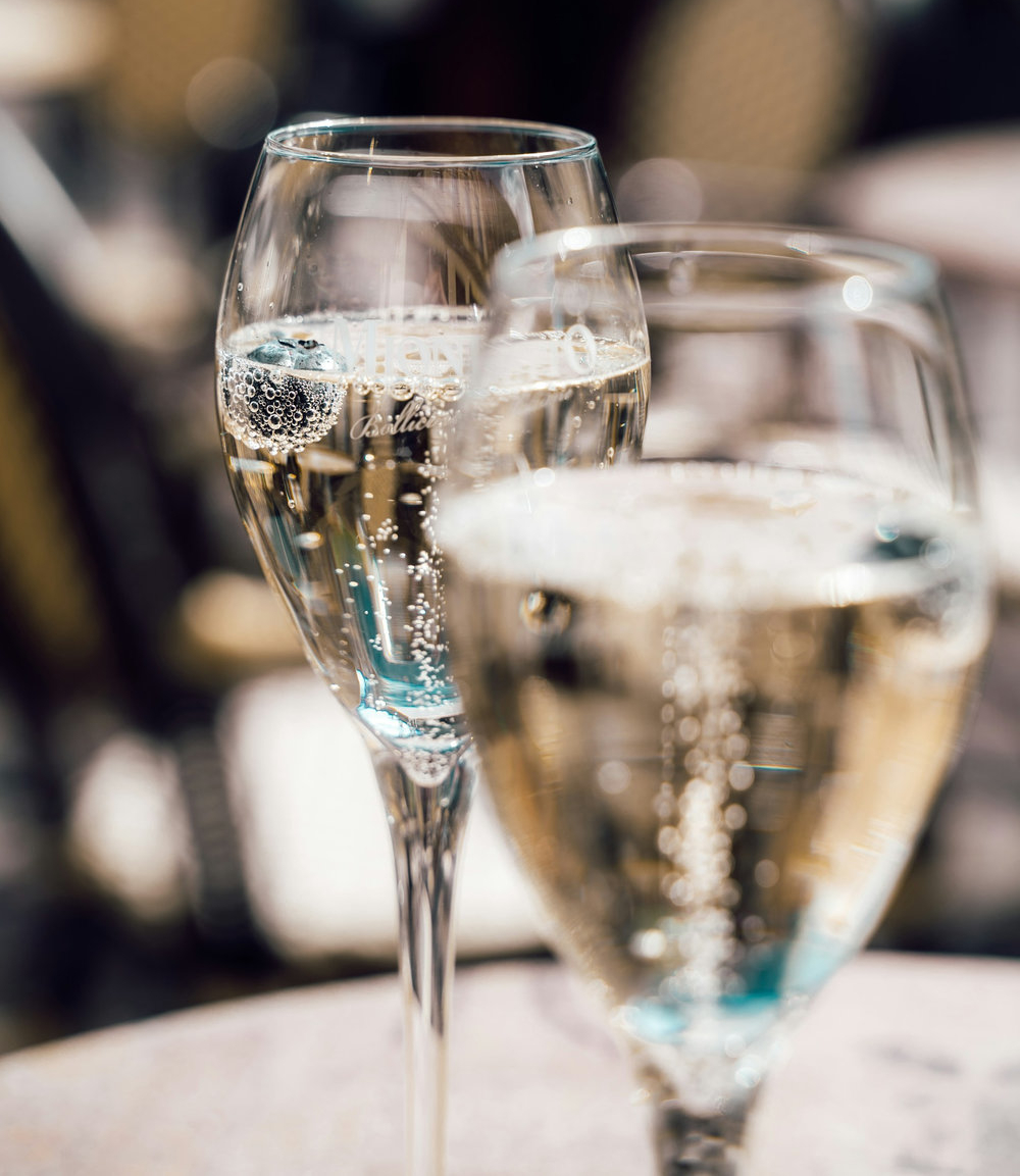 Champagne blanc sec