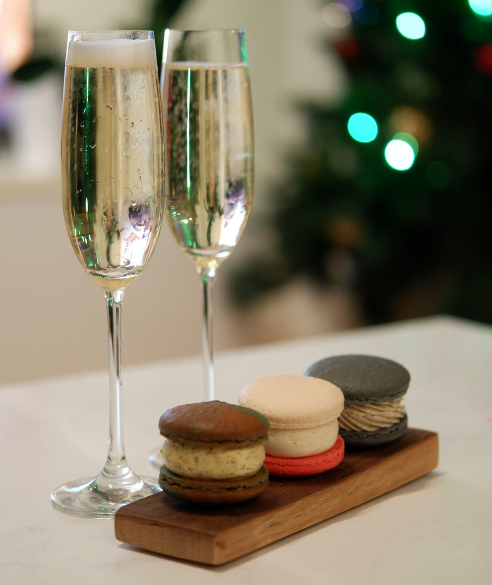 Champagne Blanc de blancs demi-sec