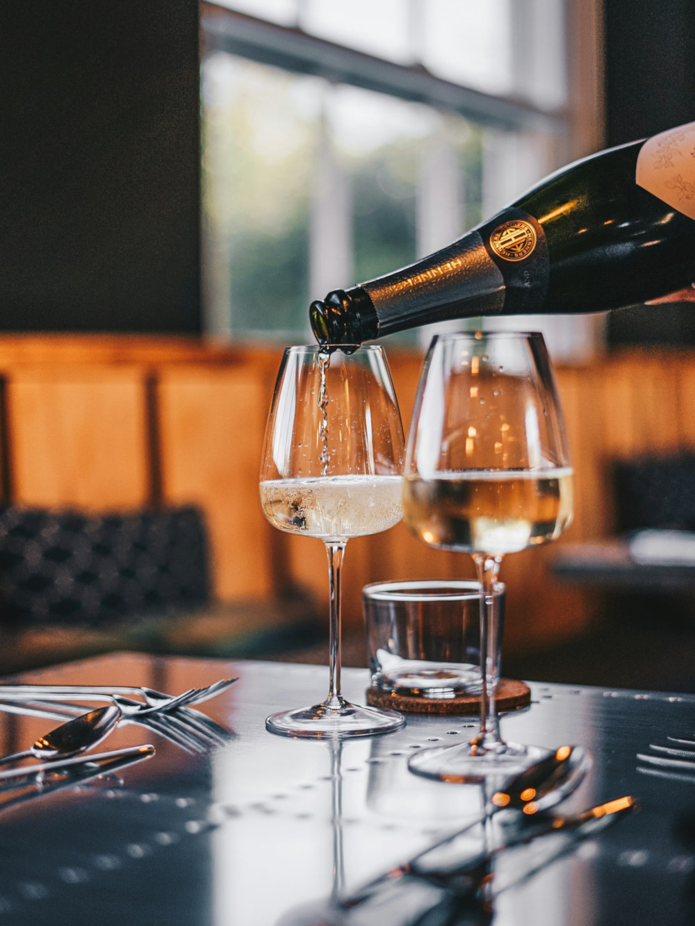 Champagne blanc de noirs Doux