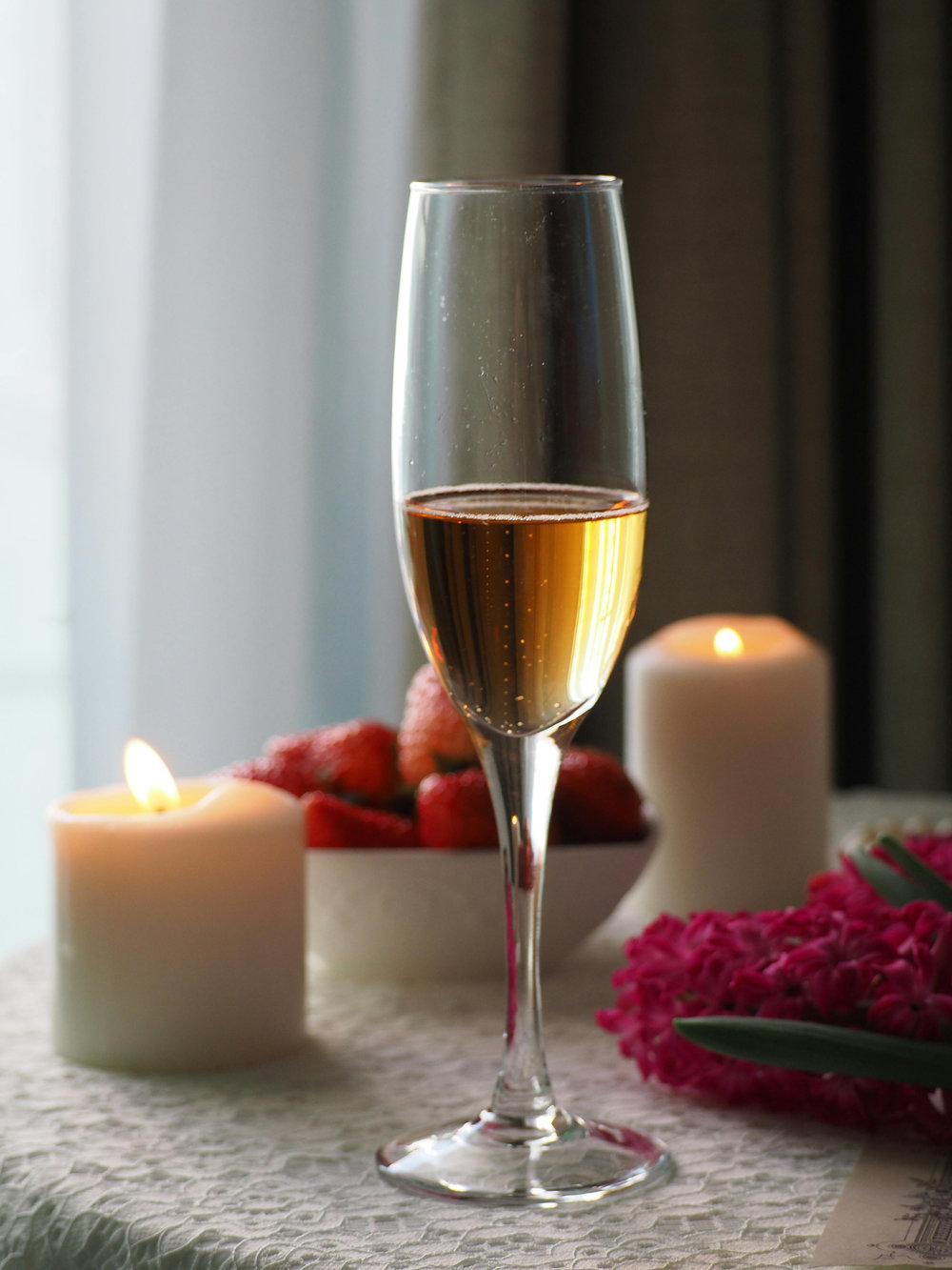 Champagne blanc doux