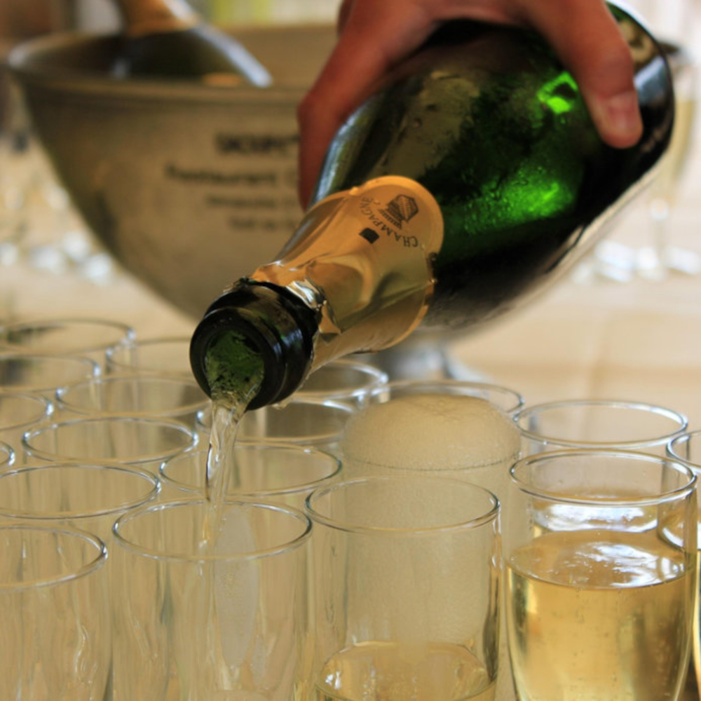 Champagne Blanc de blancs Brut non dosé