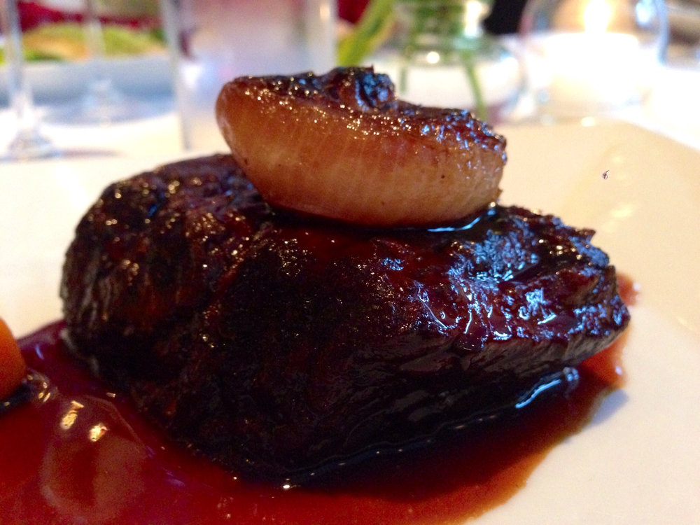 Joue de bœuf au vin rouge