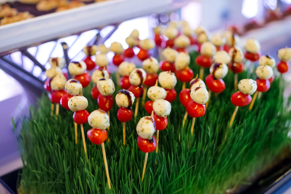 Brochette de bocconcini et de tomates