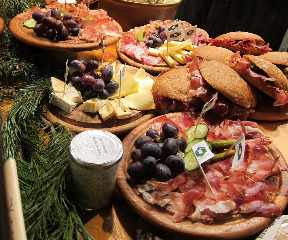 Buffet de charcuterie