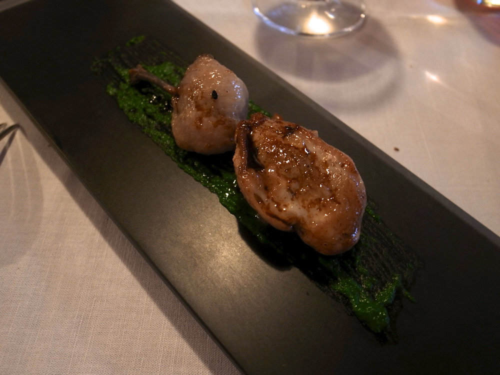 Caille grillée