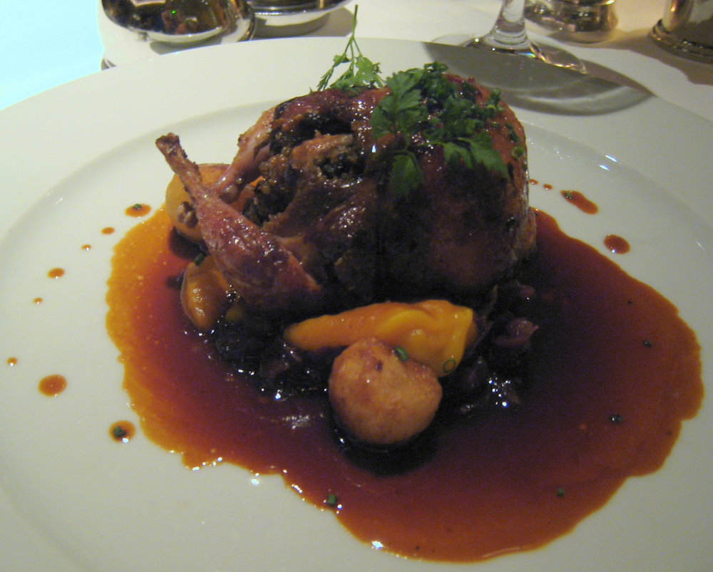 Codorniz rellena