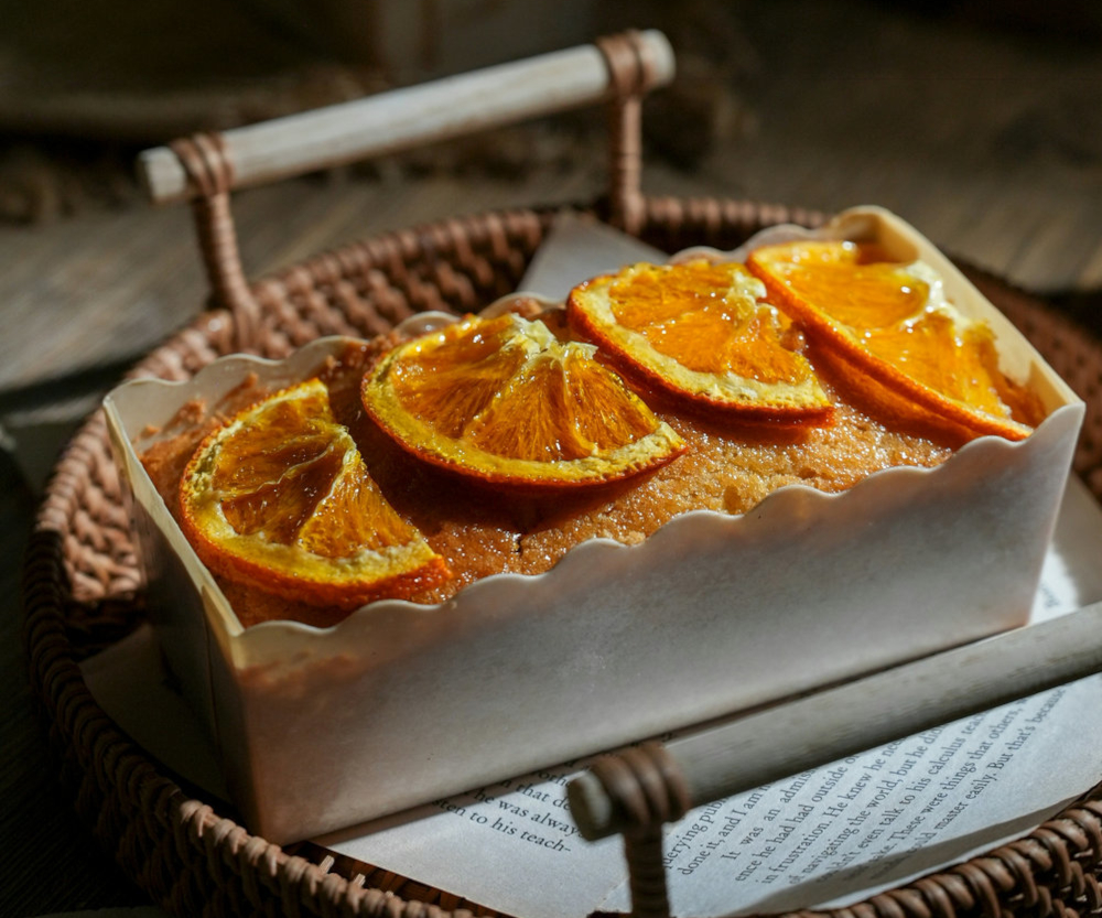 Cake à l'orange confite