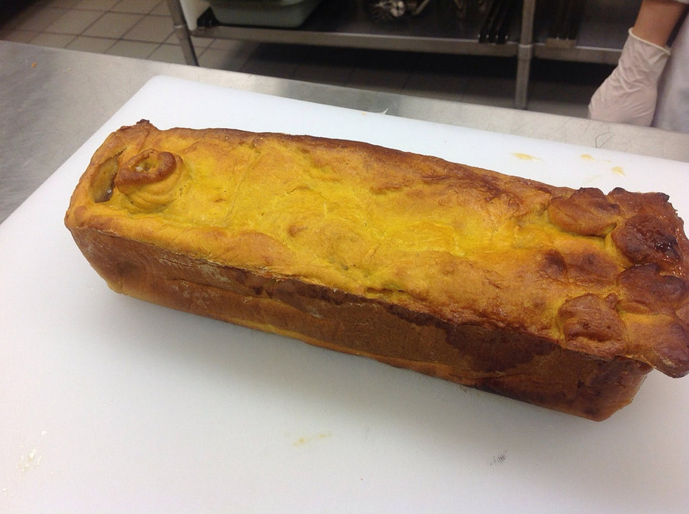 Cake au jambon à l'os
