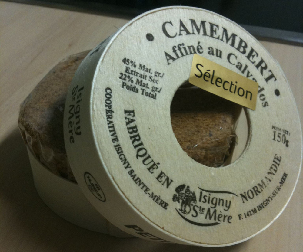 Camembert au calvados