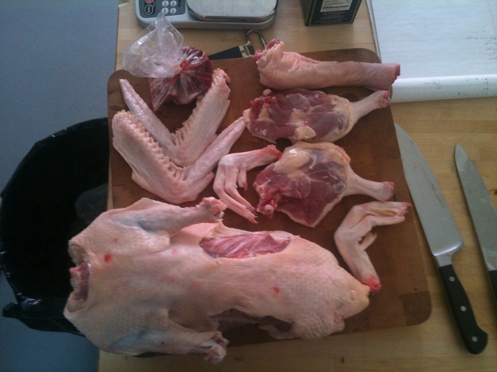 Aiguillettes de canard au miel