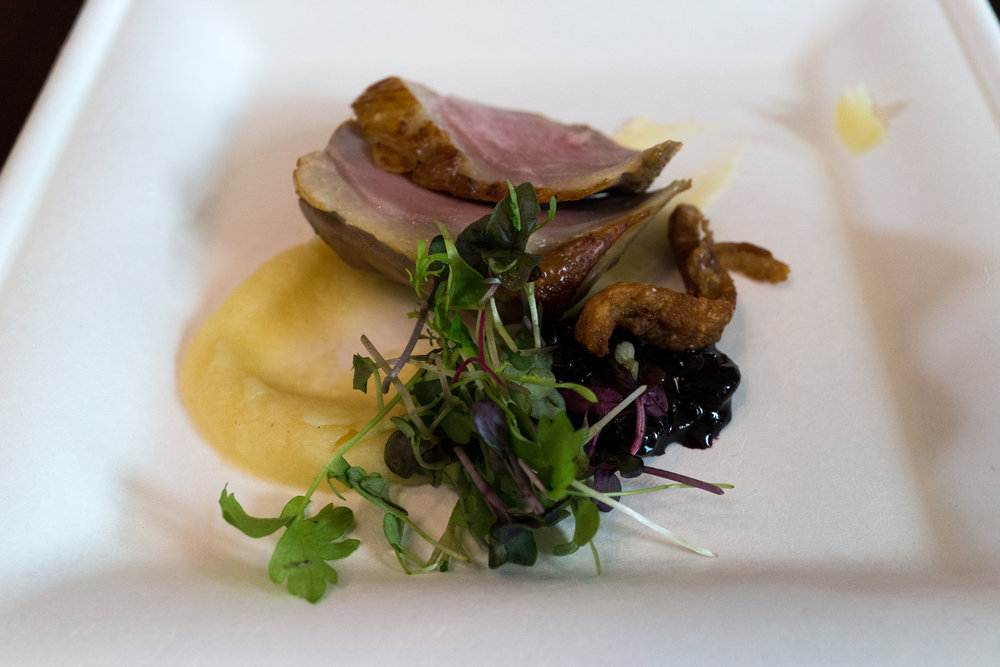 Canard rôti aux navets