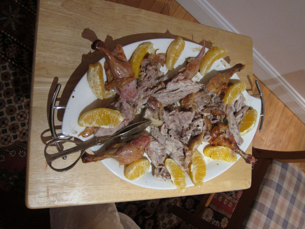 Canard à l'orange