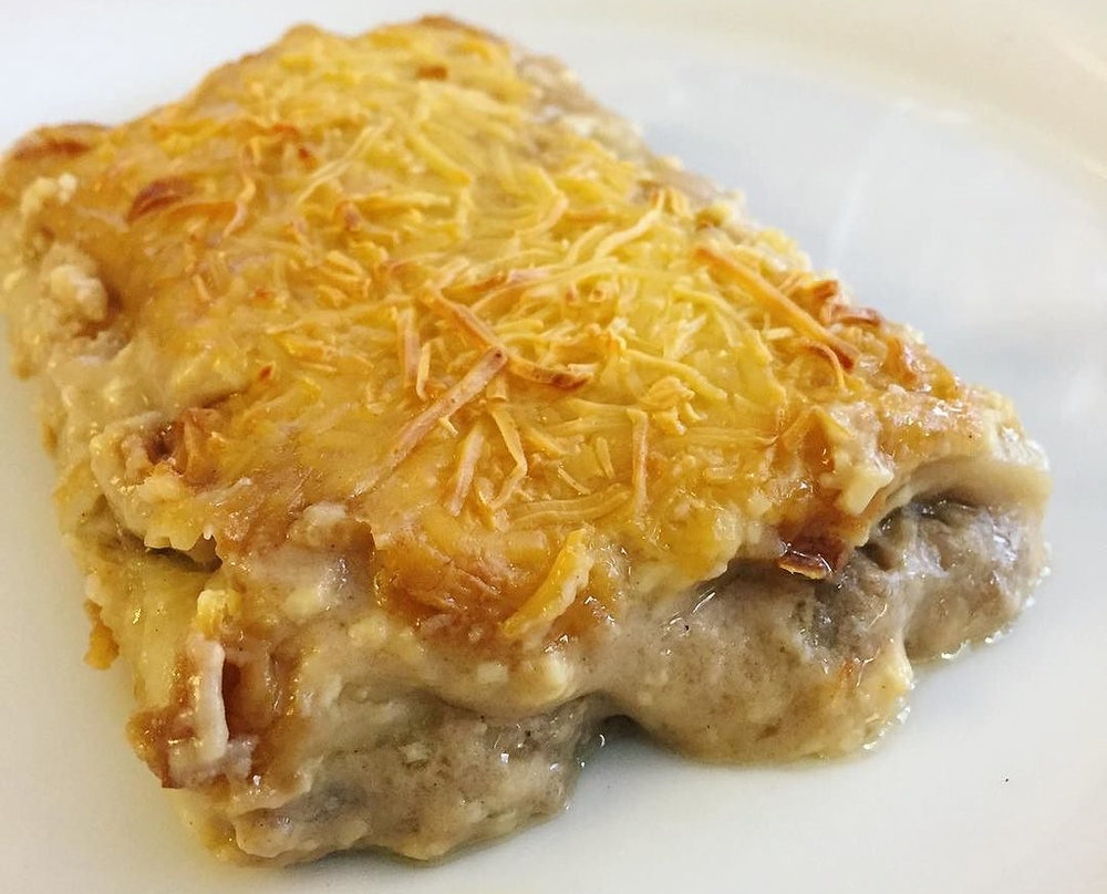 Cannelloni aux cèpes