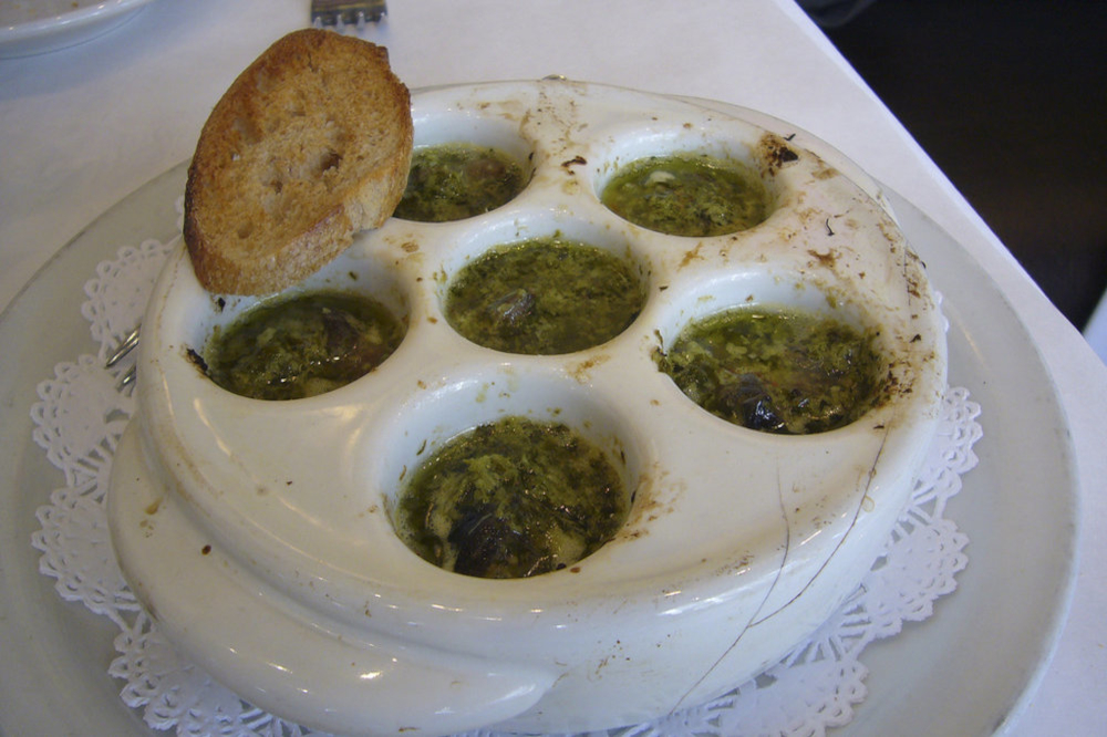 Cassolette d'escargots