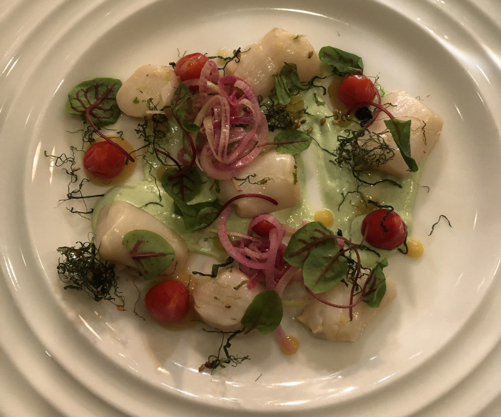 Ceviche de pétoncles