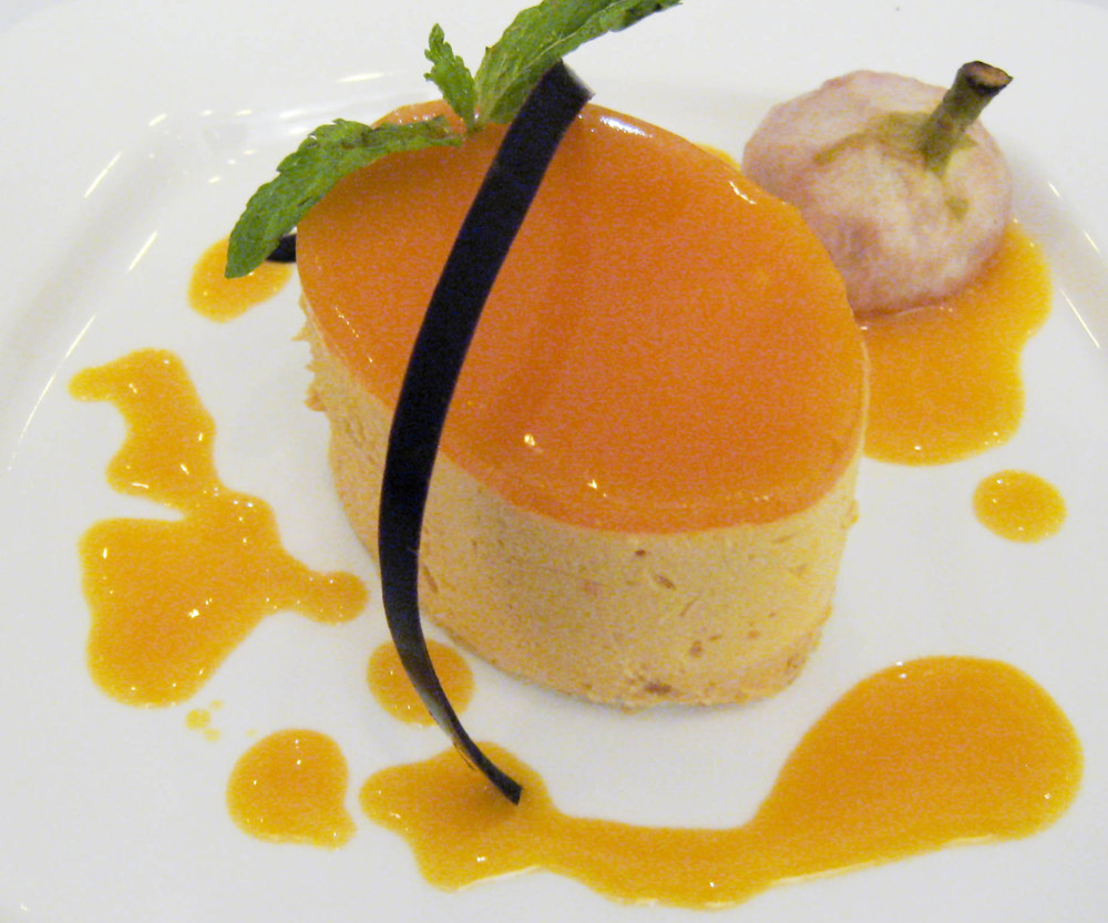 Cheesecake à la mangue