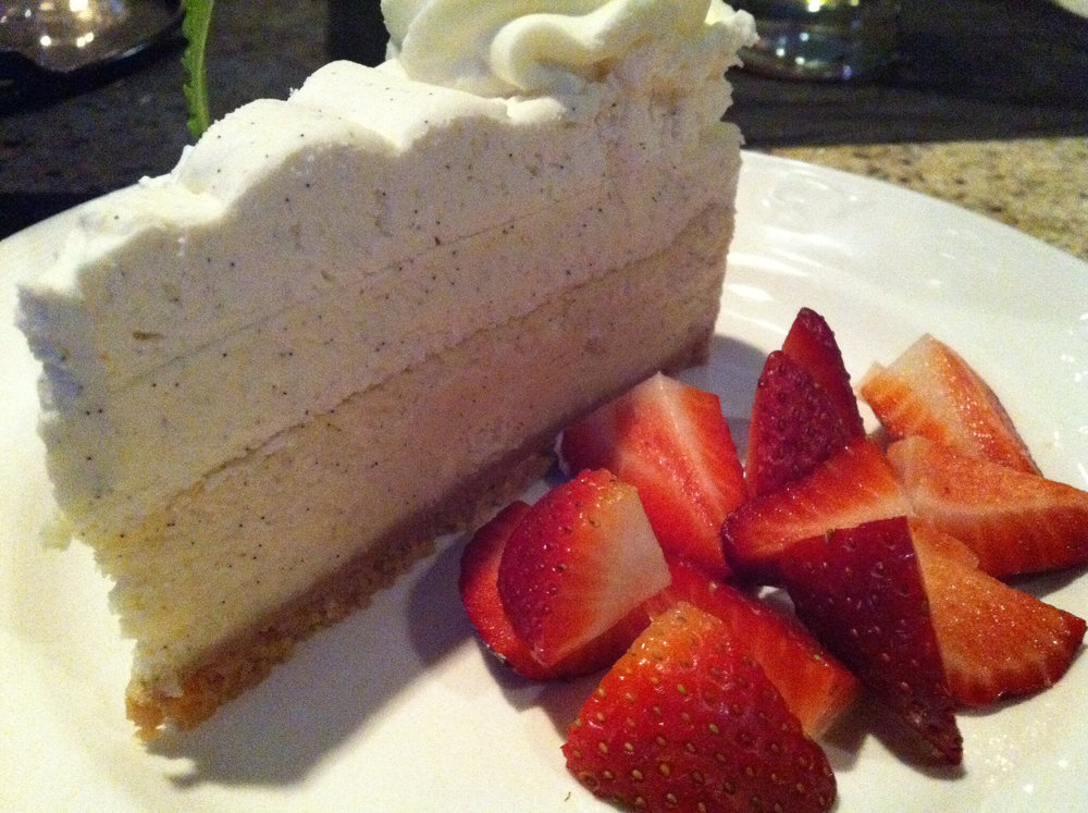 Cheesecake à la vanille
