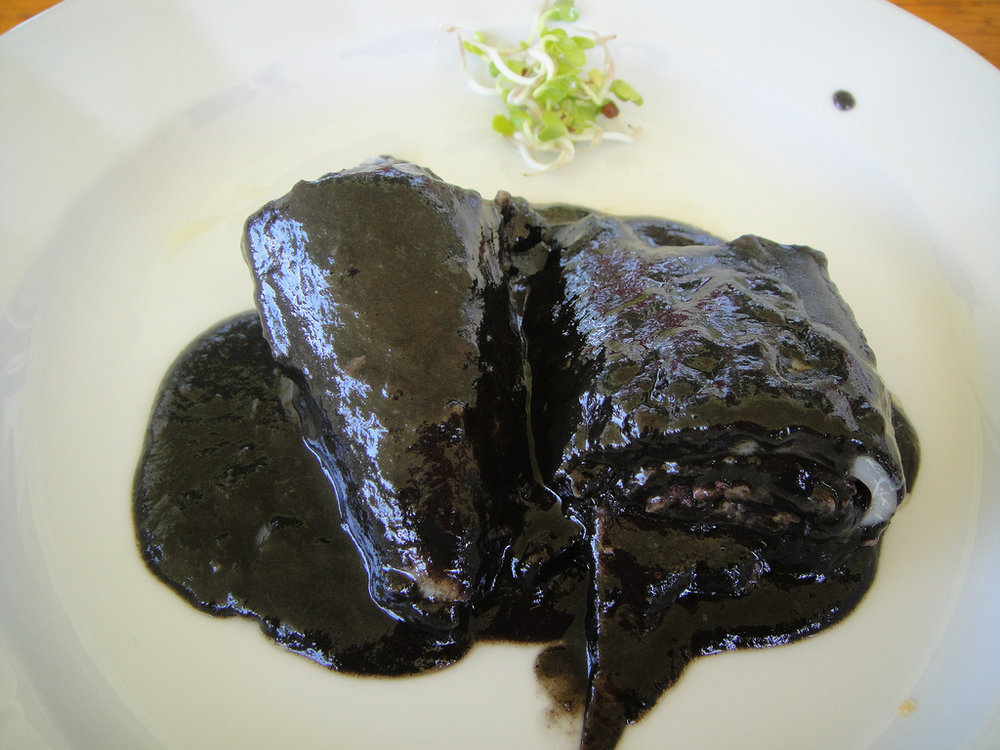 Calmars à l'encre