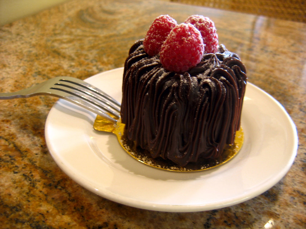 Chocolate and chestnuts mousse
