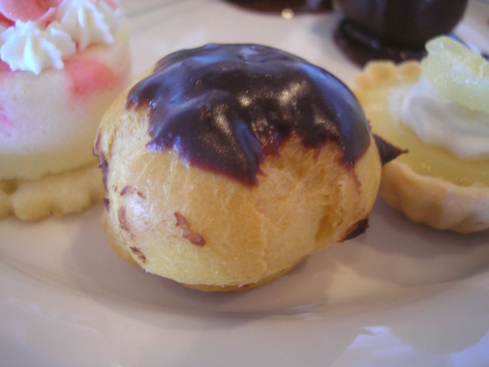 Choux à la crème au chocolat