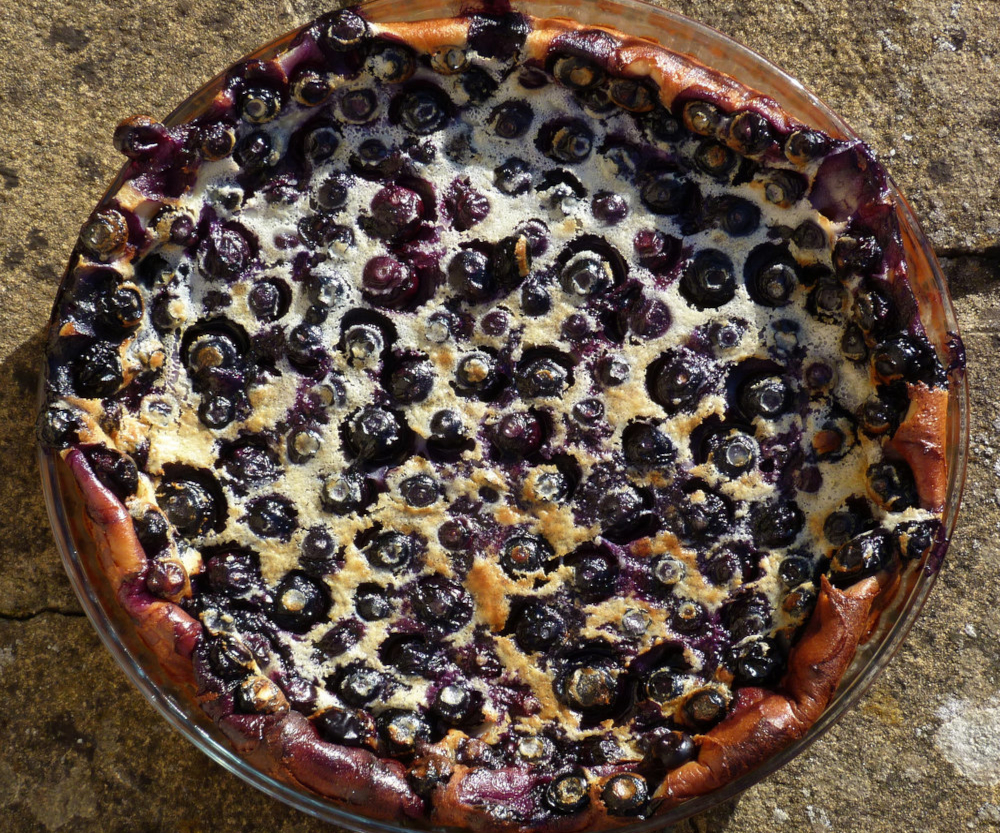 Clafoutis à la myrtille