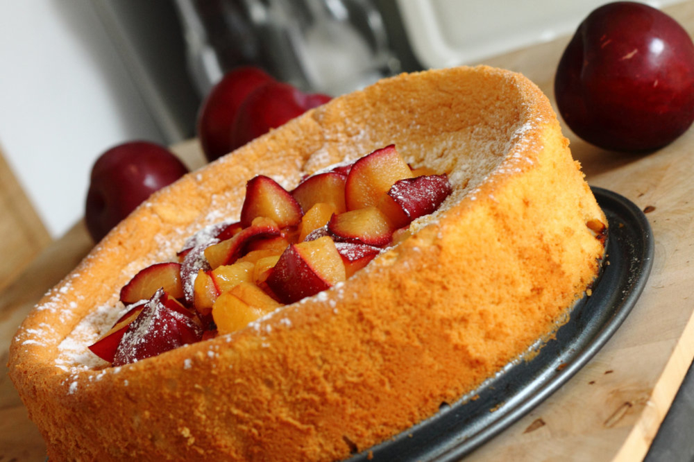 Clafoutis à la prune