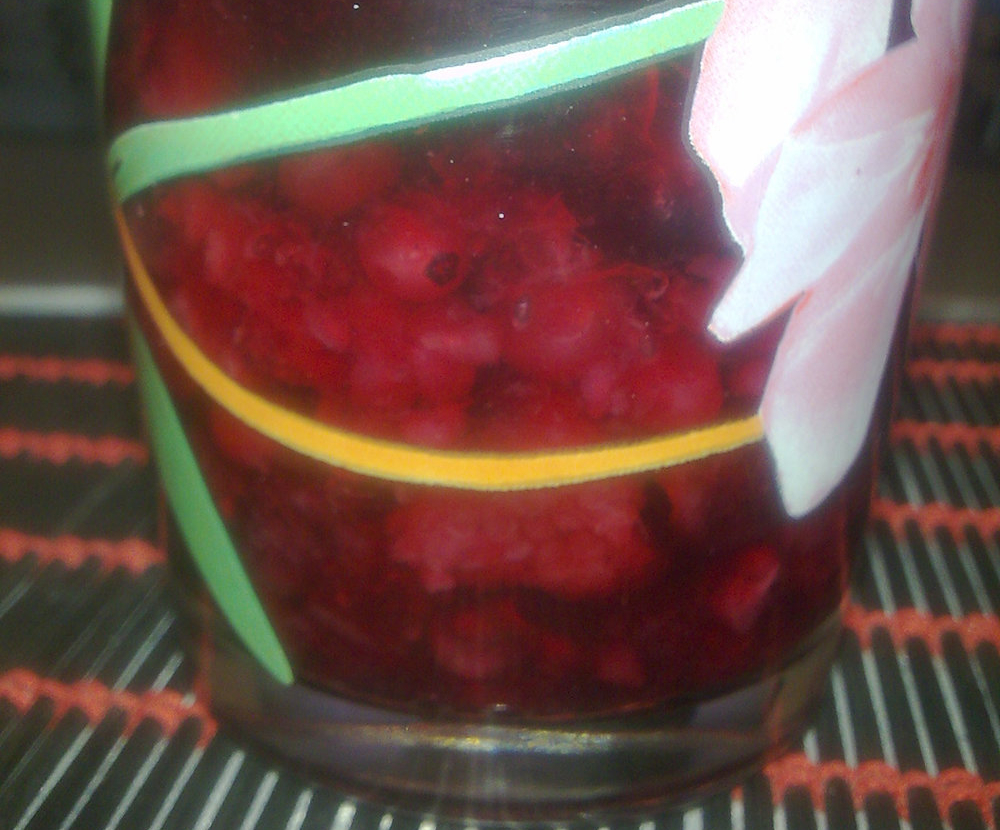 Compote de fruits rouges