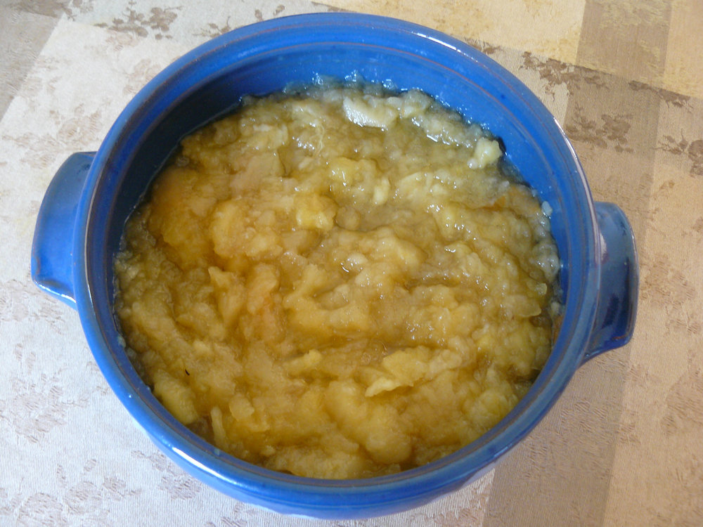Compote de pomme allégée
