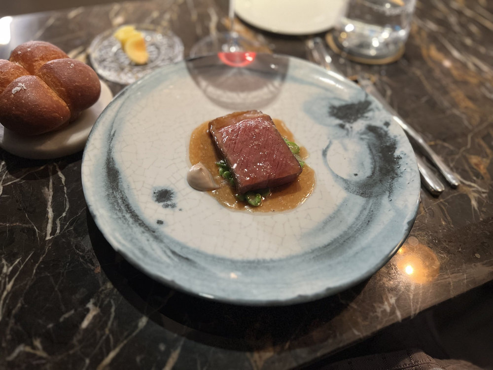 Contre-filet de bœuf rôti