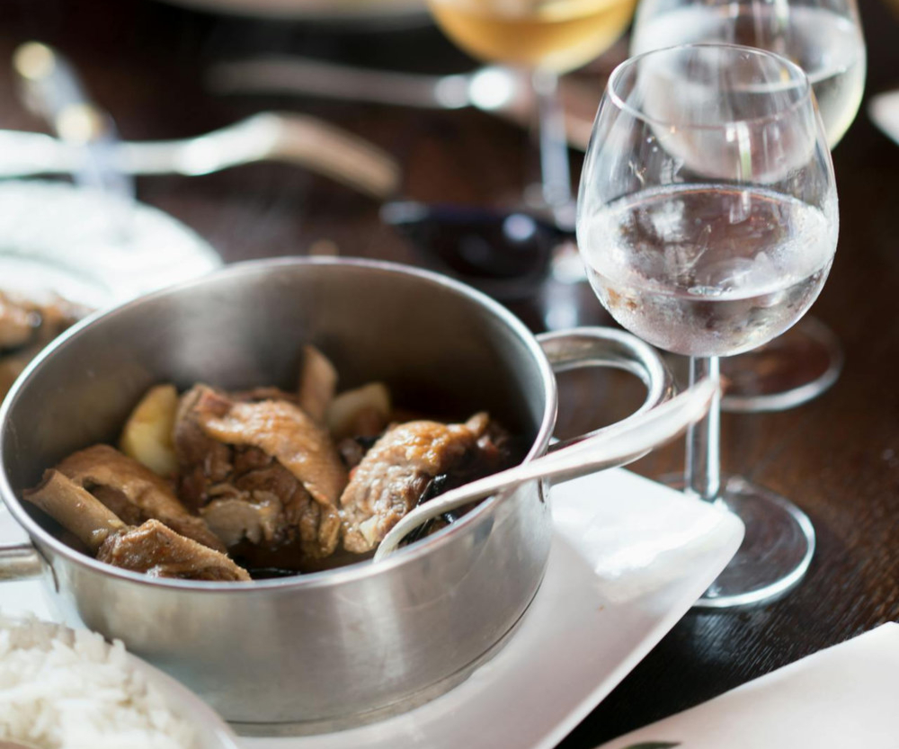 Coq au riesling