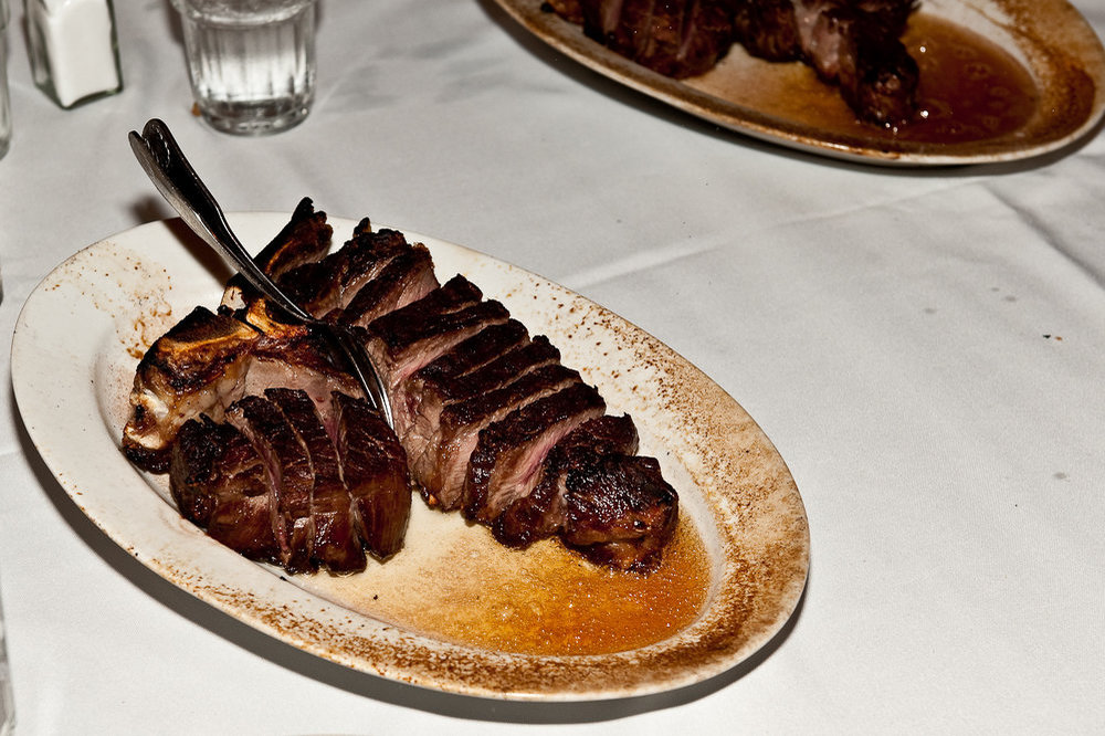 Côte de bœuf braisée