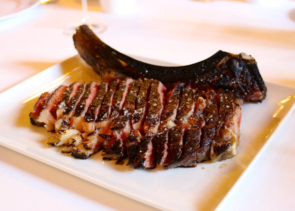 Côte de bœuf au barbecue