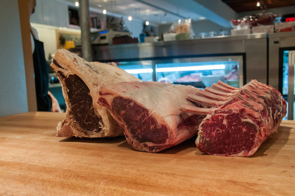 Côte de bœuf rôtie