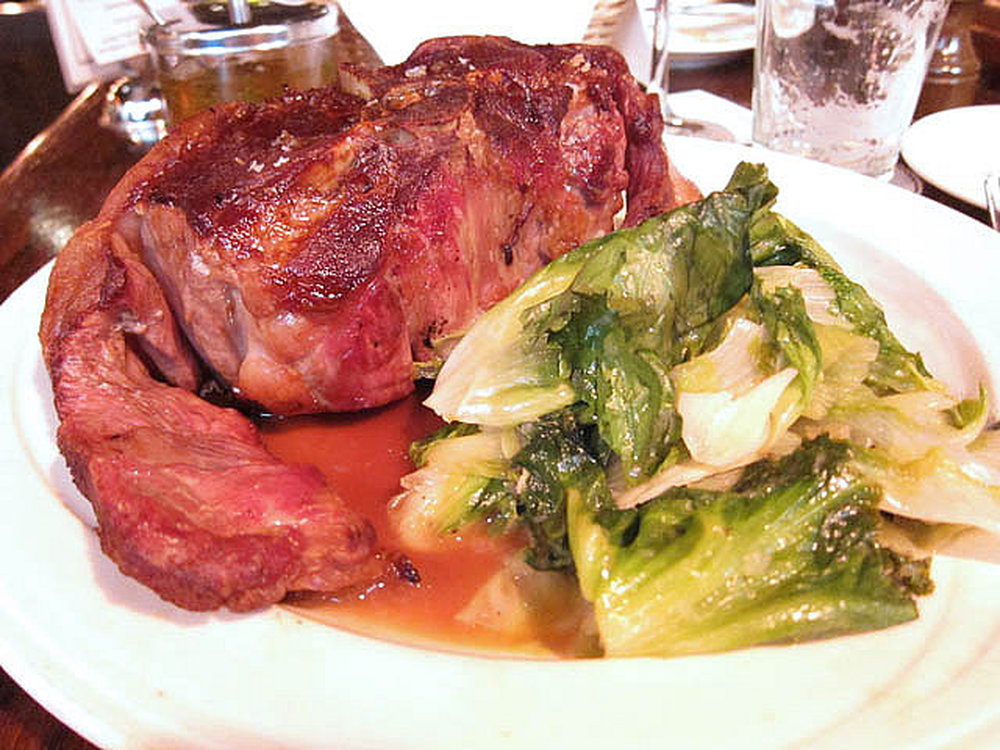 Mutton chops a la inglesa
