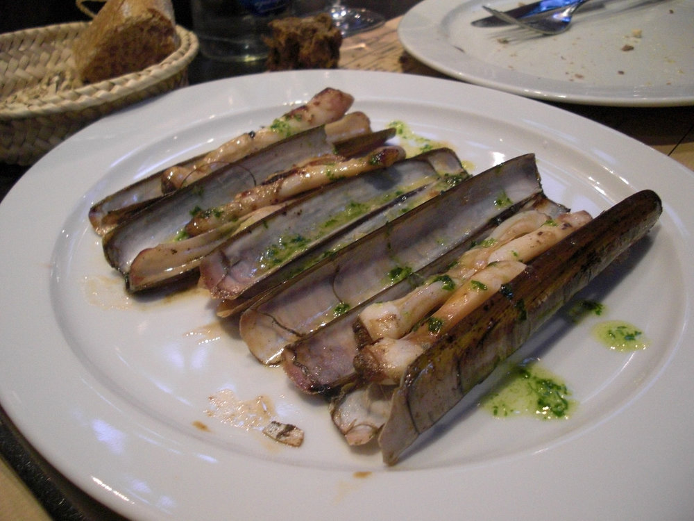 Couteaux en persillade