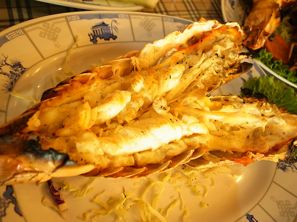 Crabe grillé