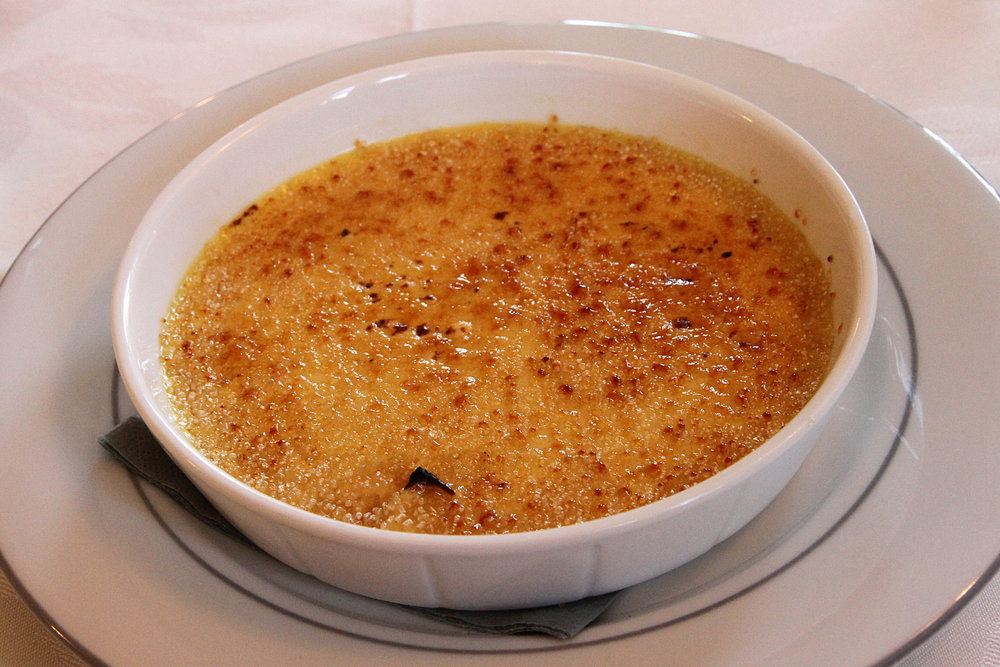 Crème brûlée au foie gras de canard