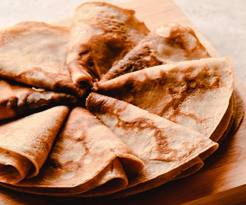 Crêpe à la crème de marrons