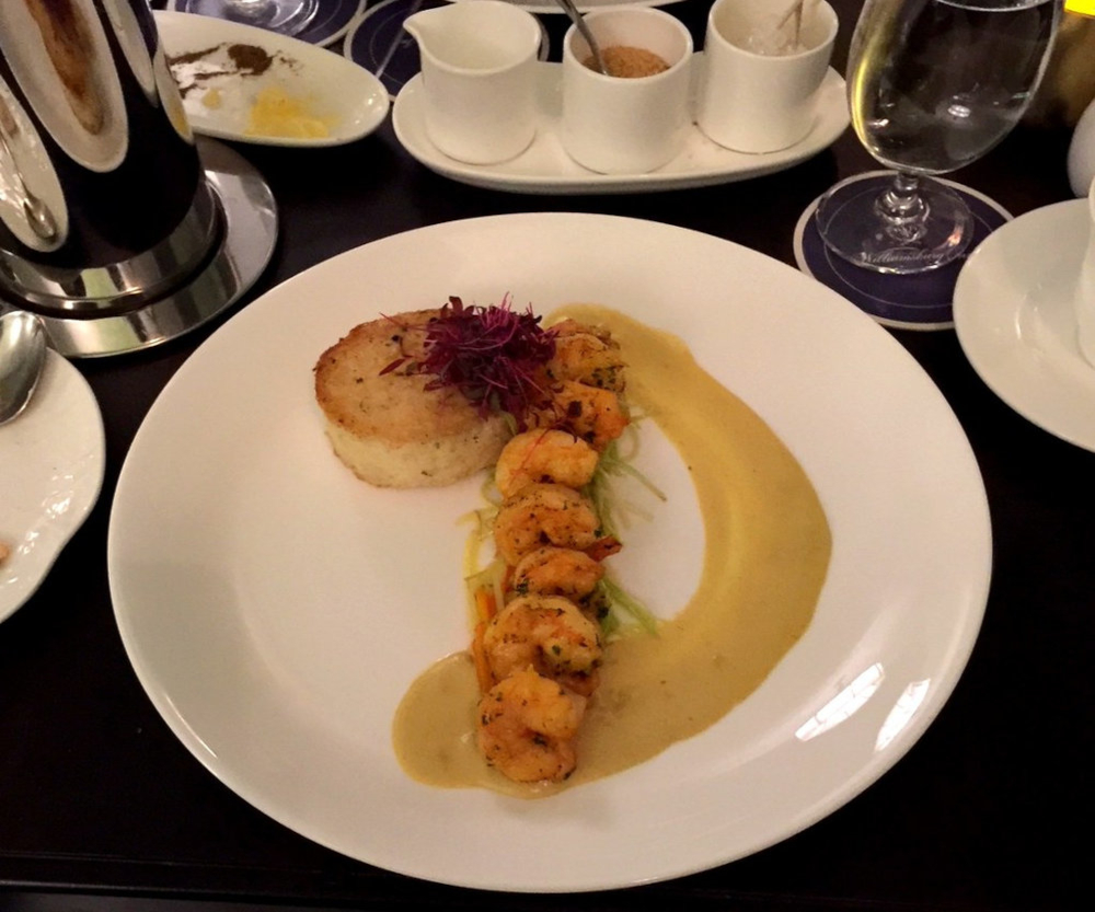 Crevettes au gingembre