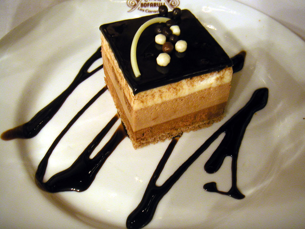 Aumônière de crêpe à la crème de marrons glacés et au chocolat noir